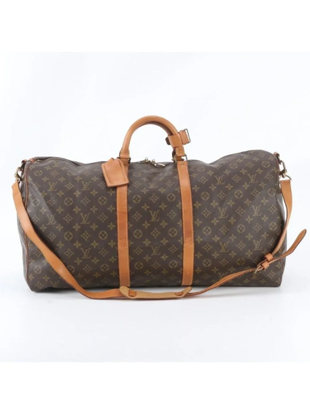 Louis Vuitton Monogram Keepall Bandouliere 60 2-Way Boston Bag Crossbody